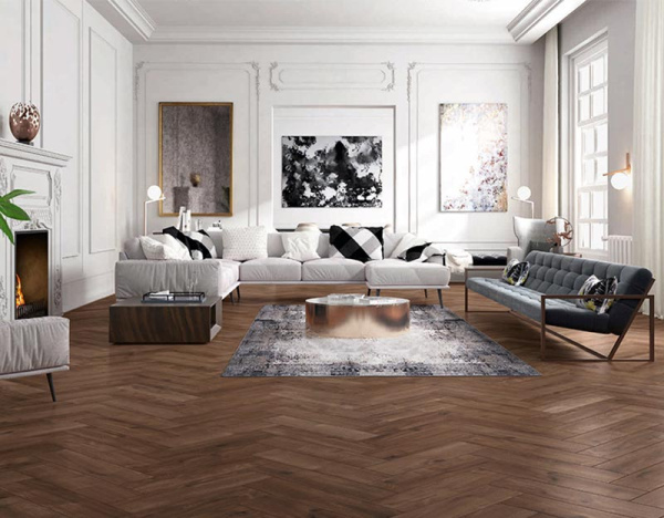 Ламинат My Step Herringbone Manor+ Дуб Сальта MS3910